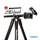 Manfrotto 290 Dual fotóállvány gömbfejjel